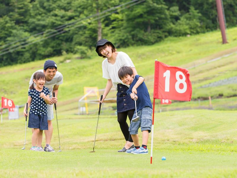 パターゴルフは家族みんなで楽しめます♪♪　＊4/28〜営業