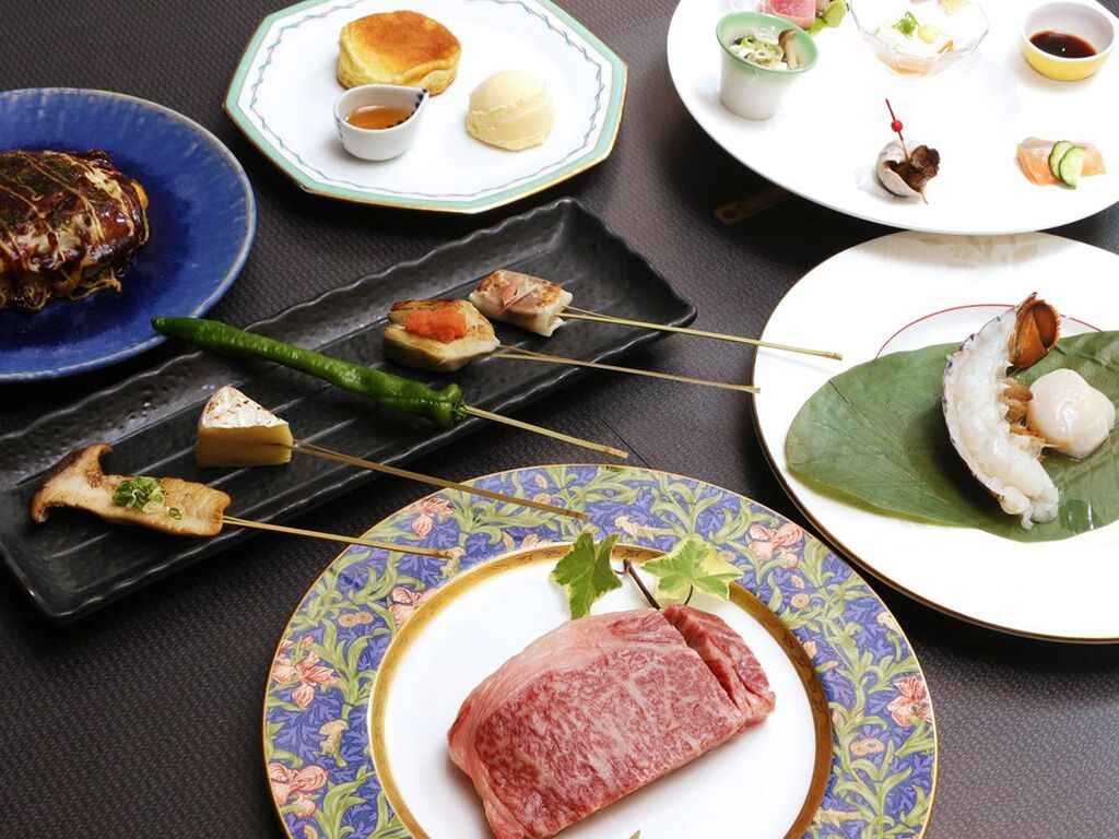 日本料理「四季／鉄板焼き」花宴コース　イメージ
