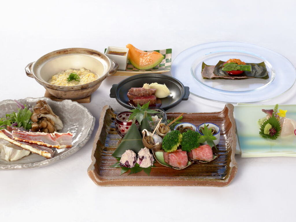 特大タラバ蟹と北海道和牛の饗宴※イメージ