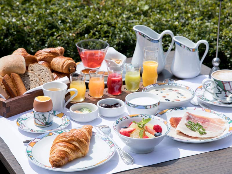 世界一の朝食■イグレック。「世界一」と称されたフランス料理界の重鎮、ベルナール・ロワゾー氏の朝食メニュー。
