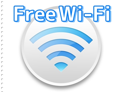 全館Wi-Fiが無料です。お部屋ではWi-Fiは、もちろん有線LANも無料でご利用いただけます。
