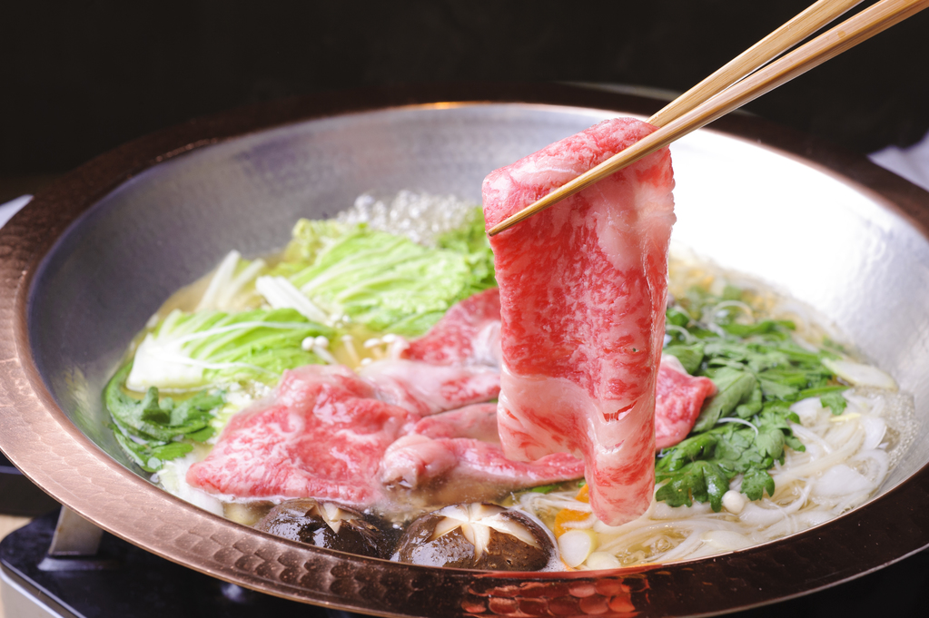 【季節限定 2食付】伊勢神泉で松阪牛しゃぶしゃぶを堪能するプラン