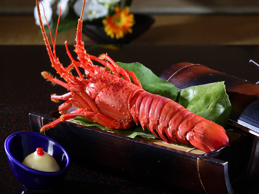 空室検索 部屋食 あっつあつの伊勢海老温泉蒸しとアワビがたっぷり味わえます 貸切露天風呂無料 Jalクーポン Jal旅行券対象プラン