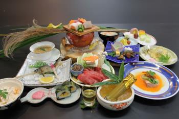 料理長おすすめ　熊野のブランド牛と熊野の旬の食材と熊野産鮎の塩焼き会席料理プラン