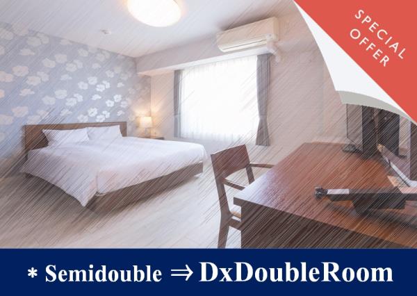 ■『デラックスルーム』※９階以上の高層階※へのRank Upを確約。 