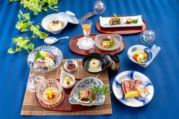 【夏のグルメフェア】夕食は日本料理「こころぎ」で夏の特選会席プラン（1泊2食付）