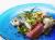 炙り中トロと沖縄県産野菜のホットサラダ