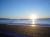 ホテル前の海岸から撮影した日の出（秋〜春先）