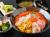 【海宝丼】新鮮ないくら、真イカ、ホタテ、ウニ、エビを贅沢に盛合せた朝食をお楽しみください。※漁の関係上、内容変更の場合有