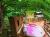 【森の散歩湯WOOD SPA】色とりどりのフレグランススパ。香りと色で楽しむ散歩湯は緑の風の一番のポイント。