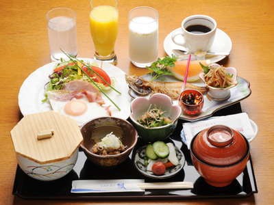 和朝食の一例