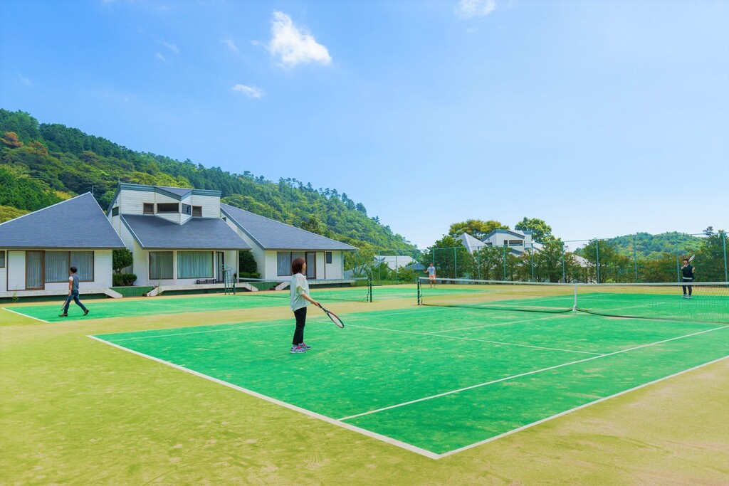 ★稲取高原の自然豊かな環境でテニスをお楽しみいただけます★