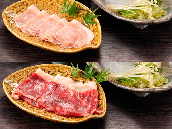 【HP限定】『上州牛・豚』の仲良しプラン☆ご当地ブランドの美味しい出会い♪
