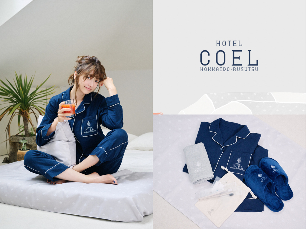 ヨンア☆COEL☆ルスツリゾートホテル限定品 HOTEL COEL RUSUTSU ロゴ